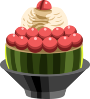 bingsu png gráfico clipart Projeto