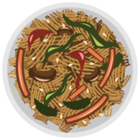 japchae png gráfico clipart diseño