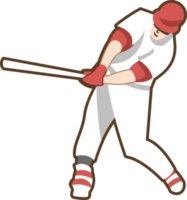 base-ball joueur png graphique clipart conception