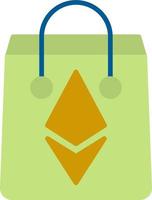 Ethereum Bag Vector Icon