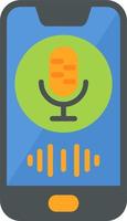 Voice Assistant Vector Icon