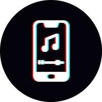 Mobile Music Player Vector Icon