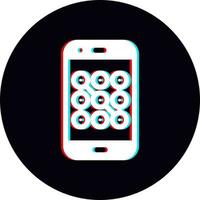 Mobile Security Vector Icon