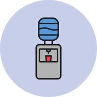 Water Cooler Vector Icon