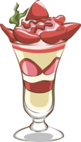 ice cream sundae png graphic clipart design