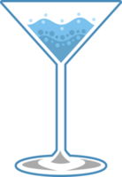 Glass of water png graphic clipart design