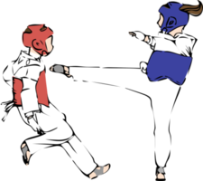 taekwondo png gráfico clipart diseño