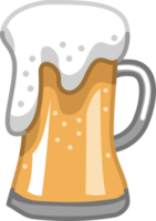 cerveza jarra png gráfico diseño