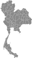 mapa Tailandia png gráfico clipart diseño