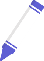 violet crayon illustration png