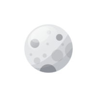 lua ilustração planeta png