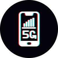 5G Smartphone Vector Icon