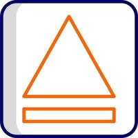 Eject Symbol Vector Icon