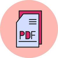 Pdf File Vector Icon