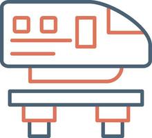 Monorail Vector Icon