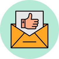 Email Like Vector Icon