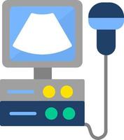 Ultrasound Machine Vector Icon