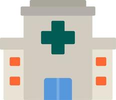 Hospital Building Vector Icon