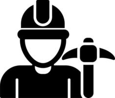 Miner Vector Icon