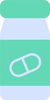 Pills Bottle Vector Icon