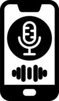 Voice Assistant Vector Icon