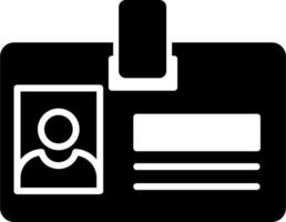 Identity Card Vector Icon