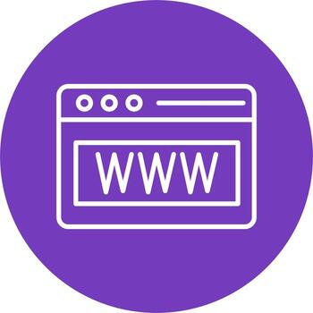 Web Browser Vector Icon