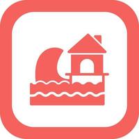 Tsunami Vector Icon