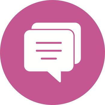 icono de vector de mensaje