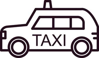 Taxi Vector Icon