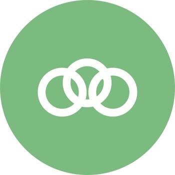 Magic ring Vector Icon