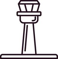 Control tower Vector Icon