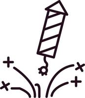 Fire work Vector Icon