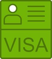 Visa Vector Icon