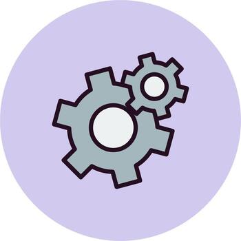 icono de vector de configuración