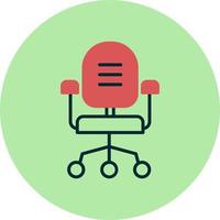 Office chair Vector Icon