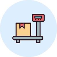 Weighing Vector Icon