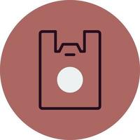Plastic Bag Vector Icon