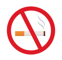 No smoking sign isolated png