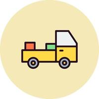 Pick Up Truck Vector Icon