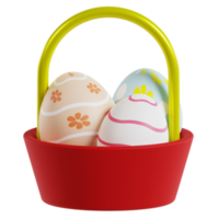 3D Easter Eggs png