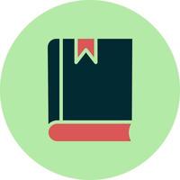 icono de vector de libro