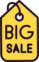 Big Sale Vector Icon