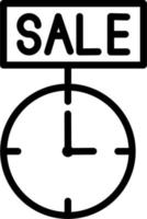 Sale Time Vector Icon