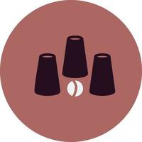 Cups Game Vector Icon