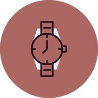 reloj, vector, icono vector