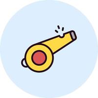 Dog Training Whistle Vector Icon