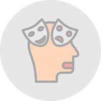 Pathological Liar Vector Icon Design