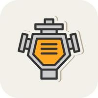 Engine Vector Icon Design