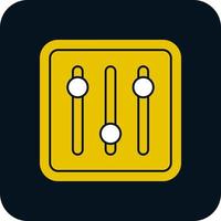 Equalizer Controller Vector Icon Design